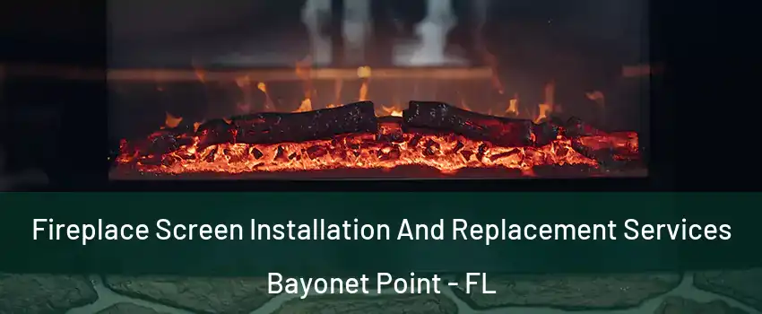  Fireplace Screen Installation And Replacement Services Bayonet Point - FL