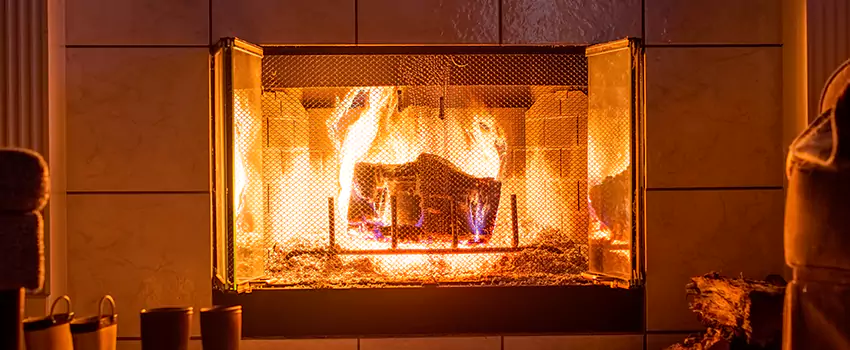 Mendota Hearth Landscape Fireplace Installation in Bayonet Point, Florida
