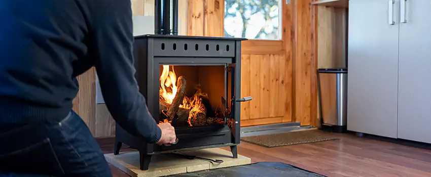 Open Hearth Wood Fireplace Installation in Aberdeen, SD