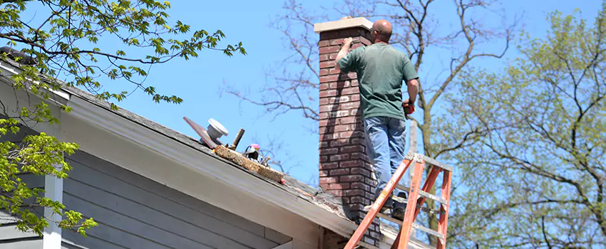 Vinyl and PVC Chimney Flashing Installation in Aberdeen, SD