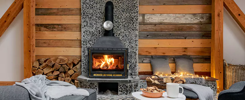 Thelin Hearth Products Direct Vent Gas Stove Fireplace Inspection in Aberdeen, South Dakota